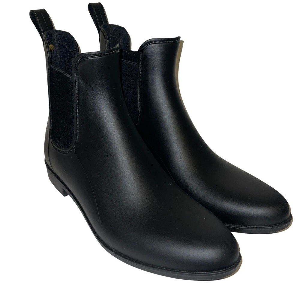 Sam Edelman Tinsley Rubber Chelsea Rain Boot Black